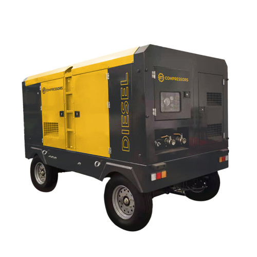 Дизельный винтовой компрессор ET-Compressors ET SD 550T-19 на шасси
