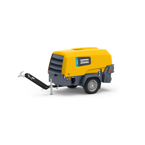 Дизельный винтовой компрессор Atlas Copco XAS 88KD на шасси