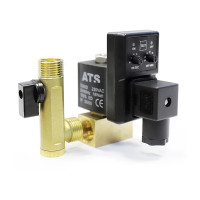 Конденсатоотводчик таймерный ATS T Drain 0 24V Конденсатоотводчик таймерный ATS T Drain 0 24V