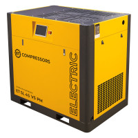 Винтовой компрессор ET-Compressors SL 45-13 VS PM (IP55) с частотным регулированием производительности и двигателем на постоянных магнитах