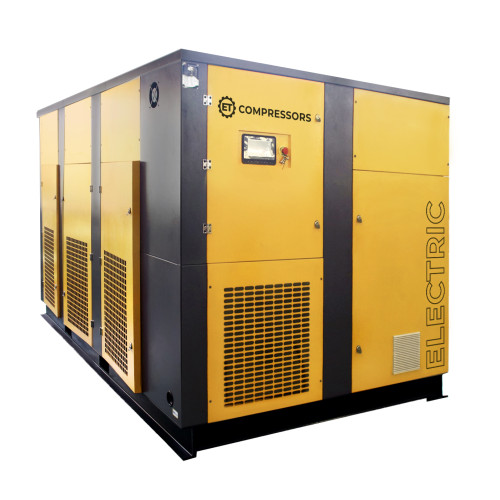 Винтовой компрессор ET-Compressors SL 250-10 VS PM (IP55) с частотным регулированием производительности и двигателем на постоянных магнитах